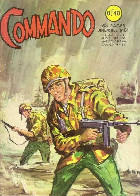 Scan de la Couverture Commando n 81